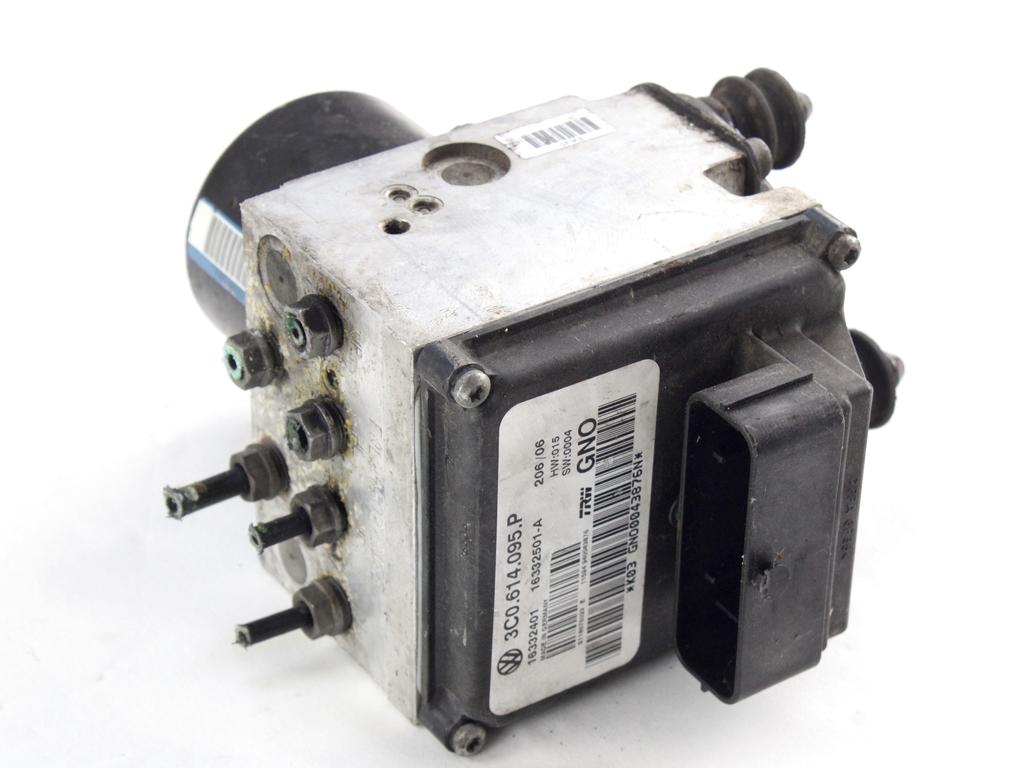 ABS AGREGAT S PUMPO OEM N. 3C0129607AG ORIGINAL REZERVNI DEL VOLKSWAGEN PASSAT B6 3C2 3C5 BER/SW (2005 - 09/2010)  DIESEL LETNIK 2006