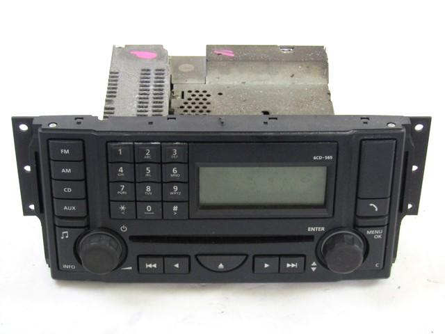 RADIO CD / OJACEVALNIK / IMETNIK HIFI OEM N. VUX500570 ORIGINAL REZERVNI DEL LAND ROVER RANGE ROVER SPORT L320 MK1 (2005 - 2010) DIESEL LETNIK 2008