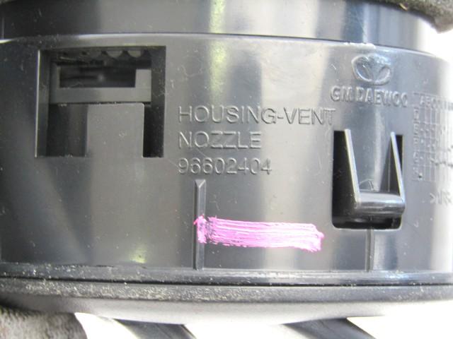 ODVOD ZRAKA OEM N. 96602404 ORIGINAL REZERVNI DEL CHEVROLET MATIZ M200 (2005 - 2010) BENZINA/GPL LETNIK 2008