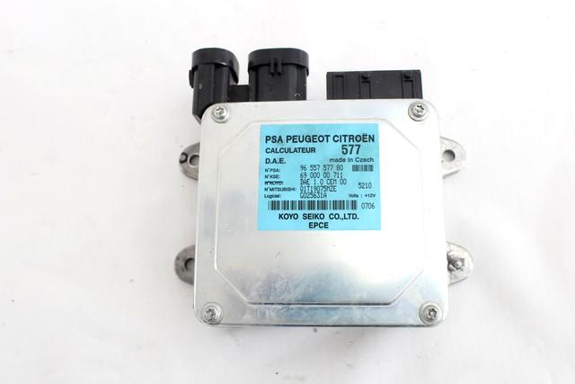 ELEKTRICNI SERVO VOLAN ENOTA OEM N. 9655757780 ORIGINAL REZERVNI DEL CITROEN C2 (2004 - 2009) BENZINA LETNIK 2005