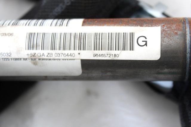ZRACNA BLAZINA GLAVA LEVA OEM N. 9646572180 ORIGINAL REZERVNI DEL CITROEN C4 MK1 / COUPE L LC (2004 - 08/2009) DIESEL LETNIK 2007