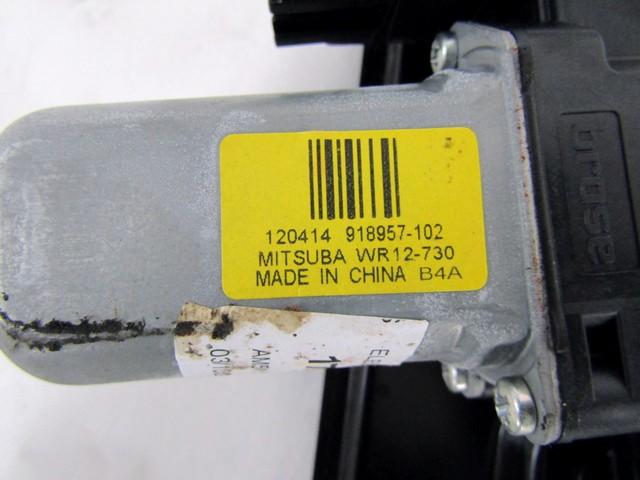 MEHANIZEM DVIGA SPREDNJIH STEKEL  OEM N. 71 SISTEMA ALZACRISTALLO PORTA ANTERIORE ELETTRICO ORIGINAL REZERVNI DEL FORD CMAX GRAND CMAX MK2 DXA-CB7 DXA-CEU (2010 - 03/2015) DIESEL LETNIK 2012