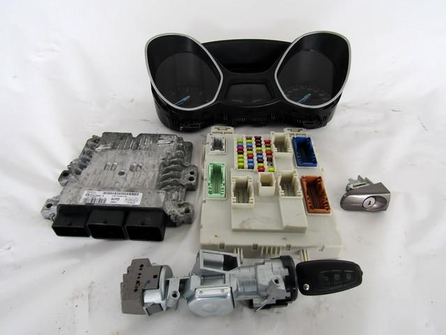 KOMPLET ODKLEPANJE IN VZIG  OEM N. 71 KIT ACCENSIONE AVVIAMENTO ORIGINAL REZERVNI DEL FORD CMAX GRAND CMAX MK2 DXA-CB7 DXA-CEU (2010 - 03/2015) DIESEL LETNIK 2012