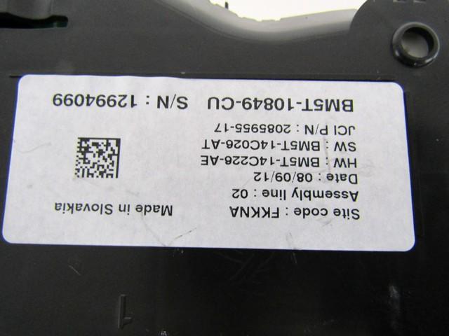 KOMPLET ODKLEPANJE IN VZIG  OEM N. 71 KIT ACCENSIONE AVVIAMENTO ORIGINAL REZERVNI DEL FORD CMAX GRAND CMAX MK2 DXA-CB7 DXA-CEU (2010 - 03/2015) DIESEL LETNIK 2012
