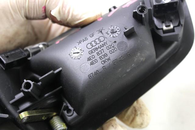 NOTRANJA KLJUKA  OEM N. 4E0837020 ORIGINAL REZERVNI DEL AUDI A8 MK2 D3/4E (2002 - 2009)BENZINA LETNIK 2005