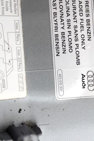 LOPUTA GORIVA OEM N. 4E0809857EGRU ORIGINAL REZERVNI DEL AUDI A8 MK2 D3/4E (2002 - 2009)BENZINA LETNIK 2005