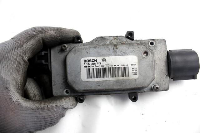 KRMILNA ENOTA ELEKTRICNEGA VENTILATORJA OEM N. 1137328713 ORIGINAL REZERVNI DEL VOLVO V40 MK1 525 526 (2012 - 2016)DIESEL LETNIK 2014