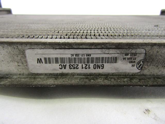 RADIATOR VODE OEM N. 6N0121253AC ORIGINAL REZERVNI DEL VOLKSWAGEN POLO 6N2 (10/1999 - 04/2002)DIESEL LETNIK 2000