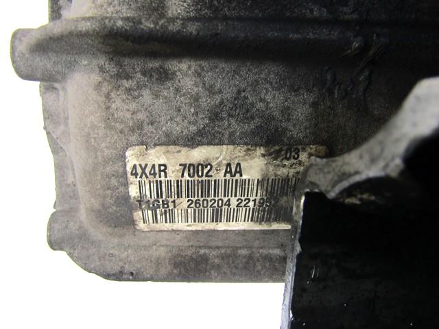 ROCNI MENJALNIK OEM N. 4X4R-7002-AA 01 CAMBIO MECCANICO ORIGINAL REZERVNI DEL JAGUAR X-TYPE X400 MK1 BER/SW (2001-2005) DIESEL LETNIK 2004