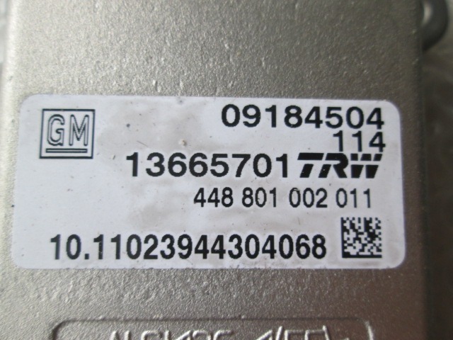 ESP OEM N. 9184504 ORIGINAL REZERVNI DEL OPEL VECTRA C Z02 BER/SW (2002 - 2006) DIESEL LETNIK 2004