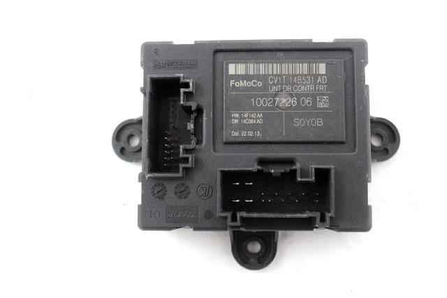 RACUNALNIK VRAT IN STEKEL OEM N. CV1T-14B531-AD ORIGINAL REZERVNI DEL FORD FIESTA CB1 CNN MK6 R (2012 - 2017)DIESEL LETNIK 2013