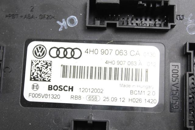 KOMPLET ODKLEPANJE IN VZIG  OEM N. 10429 KIT ACCENSIONE AVVIAMENTO ORIGINAL REZERVNI DEL AUDI A6 C7 BER/SW/ALLROAD (2011 - 2018)DIESEL LETNIK 2012