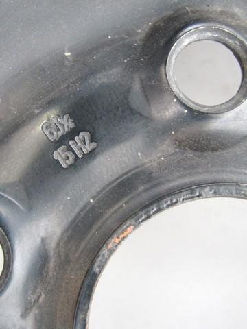 REZERVNO KOLO OEM N. 15511 RUOTA DI SCORTA NORMALE ORIGINAL REZERVNI DEL AUDI A4 B6 8E2 8E5 BER/SW (2001 - 2005) DIESEL LETNIK 2001