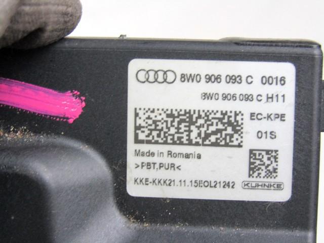 RACUNALNIK CRPALKE GORIVA  OEM N. 8W0906093C ORIGINAL REZERVNI DEL AUDI A4 B9 BER/SW/ALLROAD (2015 - 2019)DIESEL LETNIK 2016