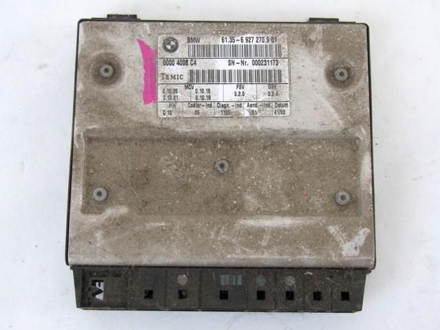 SEDEZNI MODUL OEM N. 61356927270 ORIGINAL REZERVNI DEL BMW SERIE 5 E60 E61 (2003 - 2010) DIESEL LETNIK 2004