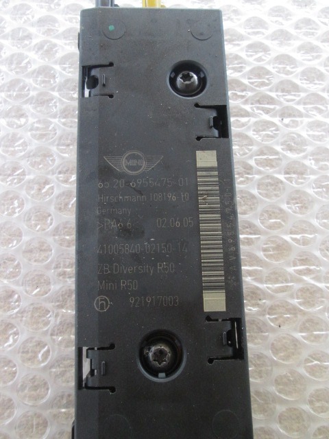 OJACEVALEC / ANTENA OEM N. 6520-6955475 ORIGINAL REZERVNI DEL MINI ONE / COOPER / COOPER S R50 R52 R53 (2001-2006) DIESEL LETNIK 2005
