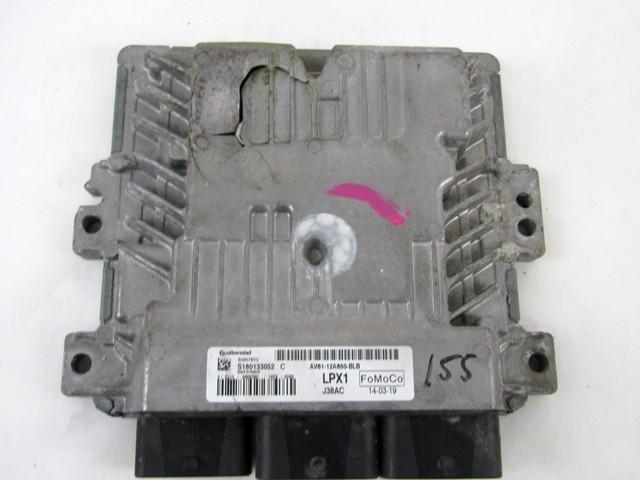 KOMPLET ODKLEPANJE IN VZIG  OEM N. 77 KIT ACCENSIONE AVVIAMENTO ORIGINAL REZERVNI DEL FORD CMAX GRAND CMAX MK2 DXA-CB7 DXA-CEU (2010 - 03/2015) DIESEL LETNIK 2014