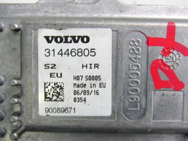 31446805 CENTRALINA LED FARO FANALE ANTERIORE DESTRO VOLVO V90 SW 2.0 D 4X4 173KW AUT 5P (2016) RICAMBIO USATO 