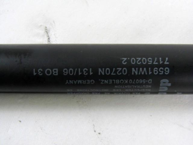 AMORTIZERJI POKROVA MOTORJA  OEM N. 7175020 ORIGINAL REZERVNI DEL MINI ONE / COOPER / COOPER S R50 R52 R53 (2001-2006) DIESEL LETNIK 2006