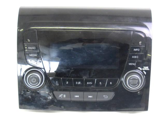 RADIO CD / OJACEVALNIK / IMETNIK HIFI OEM N. 7356825980 ORIGINAL REZERVNI DEL CITROEN JUMPER MK3 (DAL 2014) DIESEL LETNIK 2018