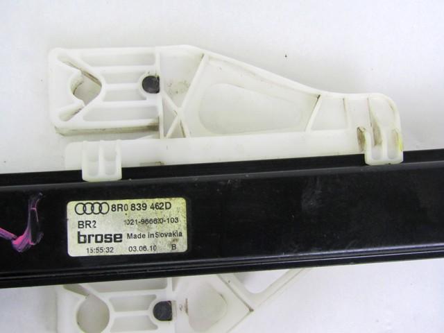 MEHANIZEM DVIGA ZADNJIH STEKEL  OEM N. 27564 SISTEMA ALZACRISTALLO PORTA POSTERIORE ELETT ORIGINAL REZERVNI DEL AUDI Q5 8R B8 (10/2008 - 06/2012) DIESEL LETNIK 2010