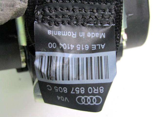 VARNOSTNI PAS OEM N. 8R0857805C ORIGINAL REZERVNI DEL AUDI Q5 8R B8 (10/2008 - 06/2012) DIESEL LETNIK 2010