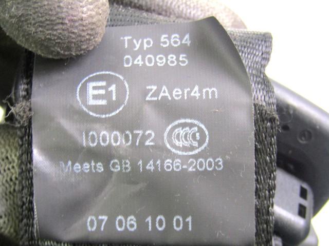 VARNOSTNI PAS OEM N. 8R0857805C ORIGINAL REZERVNI DEL AUDI Q5 8R B8 (10/2008 - 06/2012) DIESEL LETNIK 2010