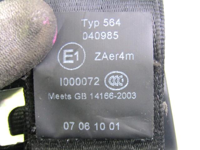 VARNOSTNI PAS OEM N. 8R0857805C ORIGINAL REZERVNI DEL AUDI Q5 8R B8 (10/2008 - 06/2012) DIESEL LETNIK 2010