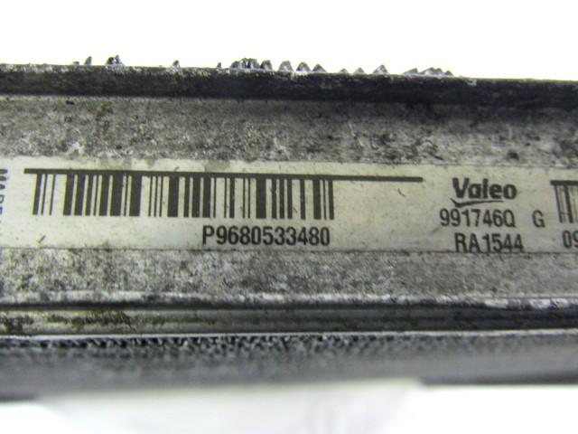 RADIATOR VODE OEM N. 9680533480 ORIGINAL REZERVNI DEL PEUGEOT 308 4A 4B 4C 4E 4H MK1 BER/SW/CC (2007 - 2013) DIESEL LETNIK 2009