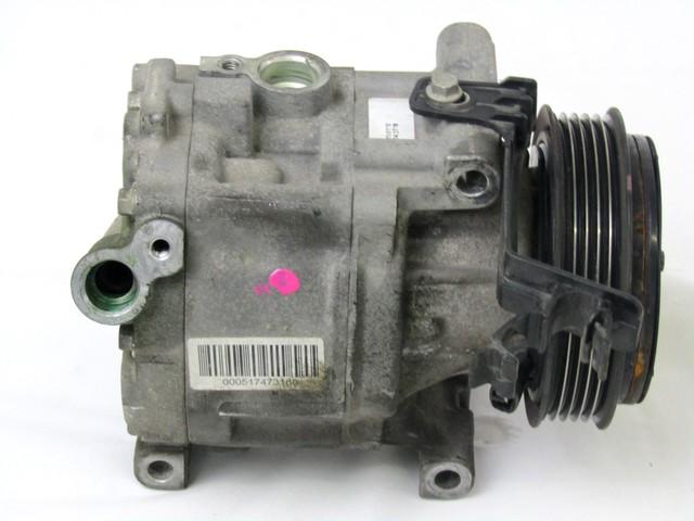 KOMPRESOR KLIME  OEM N. 51747318 ORIGINAL REZERVNI DEL FIAT 500 CINQUECENTO 312 MK3 (2007 - 2015) BENZINA LETNIK 2010