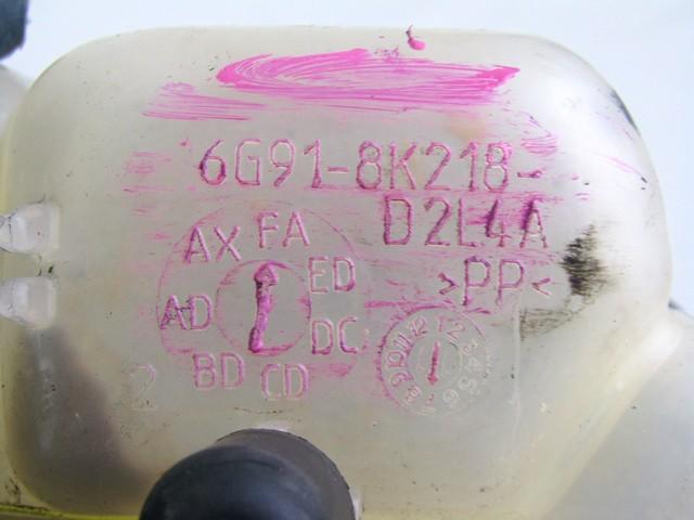 HLADILNA VODA ZA RADIJATORJE OEM N. 6G918K218FA ORIGINAL REZERVNI DEL FORD MONDEO BA7 MK3 R BER/SW (2010 - 2014) DIESEL LETNIK 2011