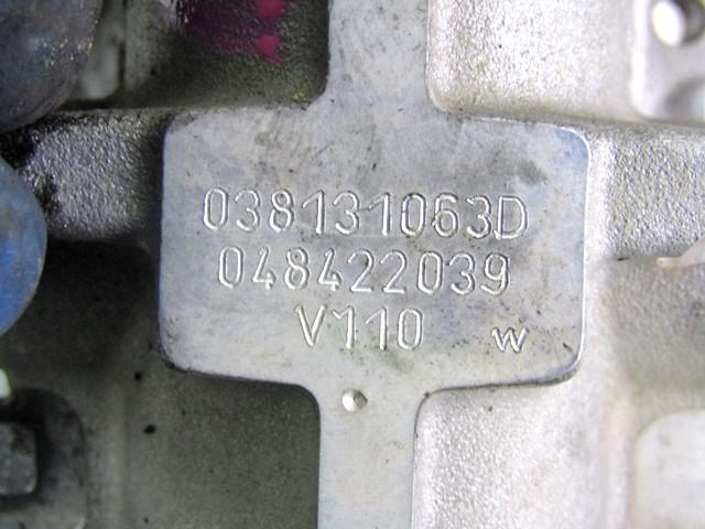 EGR VENTIL   OEM N. 038131063D ORIGINAL REZERVNI DEL VOLKSWAGEN NEW BEETLE 9C1 1C1 1Y7 (1999 - 2006) DIESEL LETNIK 2004