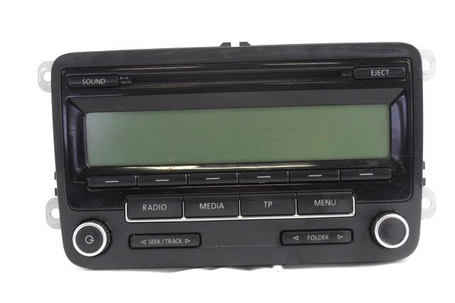 RADIO CD / OJACEVALNIK / IMETNIK HIFI OEM N. 1K0035186AA ORIGINAL REZERVNI DEL VOLKSWAGEN SCIROCCO 137 138 MK3 (10/2008 - 06-2014)BENZINA LETNIK 2009