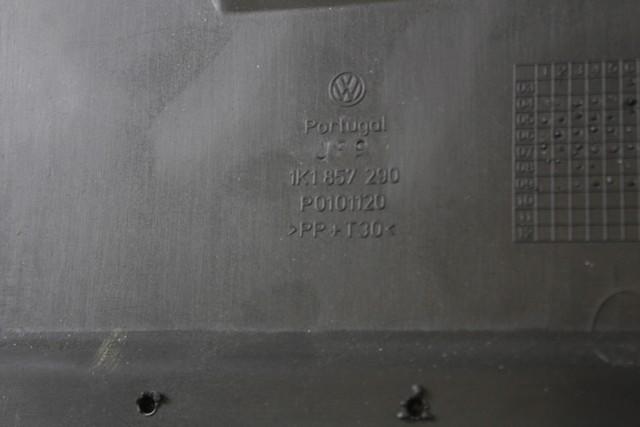 PREDAL ZA DOKUMENTE OEM N. 1K1857097CD ORIGINAL REZERVNI DEL VOLKSWAGEN SCIROCCO 137 138 MK3 (10/2008 - 06-2014)BENZINA LETNIK 2009