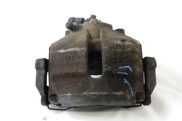 SPREDNJE DESNE ZAVORNE CELJUSTI  OEM N. 1K0615124E ORIGINAL REZERVNI DEL VOLKSWAGEN SCIROCCO 137 138 MK3 (10/2008 - 06-2014)BENZINA LETNIK 2009