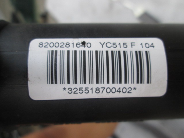 ZRACNA BLAZINA GLAVA LEVA OEM N. YC515F104 ORIGINAL REZERVNI DEL RENAULT LAGUNA BG0/1 KG0/1 MK2 BER/SW (11/2000 - 12/2004) DIESEL LETNIK 2003