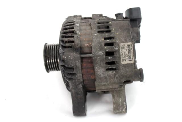 ALTERNATOR OEM N. 9660055080 ORIGINAL REZERVNI DEL PEUGEOT 1007 KM (2005 - 2010)BENZINA LETNIK 2008