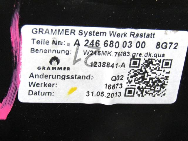 NASLON ZA ROKE/SREDINSKA KONZOLA OEM N. A2466800300 ORIGINAL REZERVNI DEL MERCEDES CLASSE B W246 (2011 - 2018)DIESEL LETNIK 2013