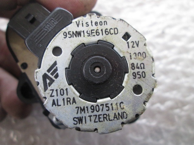 MOTORCEK OGREVANJA OEM N. 95NW19E616BE ORIGINAL REZERVNI DEL VOLKSWAGEN SHARAN 7M8 7M9 7M6 (1995 - 6/2000)DIESEL LETNIK 2000