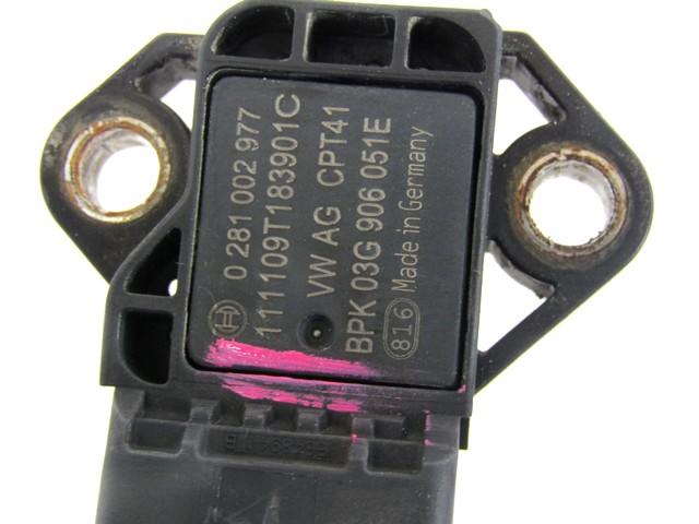 TLAK IZPUSNIH PLINOV SENZORJA OEM N. 03G906051E ORIGINAL REZERVNI DEL SEAT ALHAMBRA 710 711 MK2 (2010 -2020)DIESEL LETNIK 2012