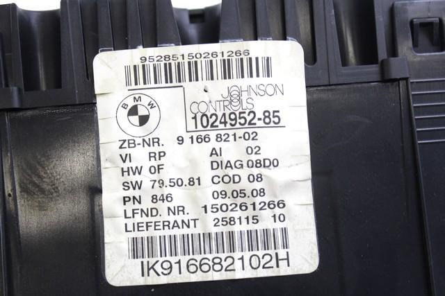 KILOMETER STEVEC OEM N. 9166821 ORIGINAL REZERVNI DEL BMW SERIE 1 BER/COUPE/CABRIO E81/E82/E87/E88 LCI R (2007 - 2013) DIESEL LETNIK 2008