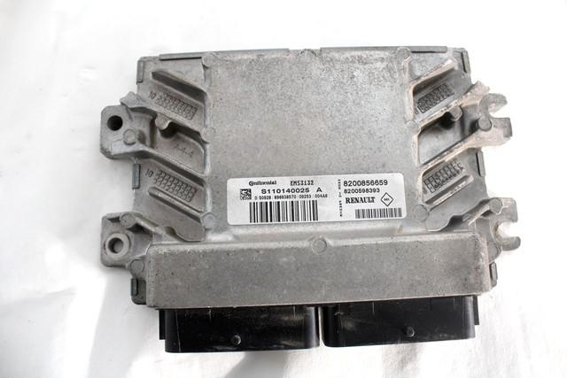 KOMPLET ODKLEPANJE IN VZIG  OEM N. 7197 KIT ACCENSIONE AVVIAMENTO ORIGINAL REZERVNI DEL DACIA SANDERO MK1 (2008 - 2012) BENZINA/GPL LETNIK 2009