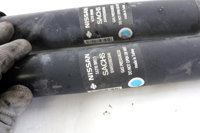 ZADNJI AMORTIZERJI OEM N. 11136 COPPIA AMMORTIZZATORI POSTERIORI ORIGINAL REZERVNI DEL NISSAN QASHQAI J10E (03/2010 - 2013) DIESEL LETNIK 2013