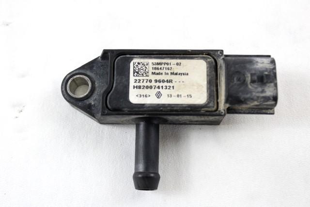 TLAK IZPUSNIH PLINOV SENZORJA OEM N. 227709604R ORIGINAL REZERVNI DEL NISSAN QASHQAI J10E (03/2010 - 2013) DIESEL LETNIK 2013