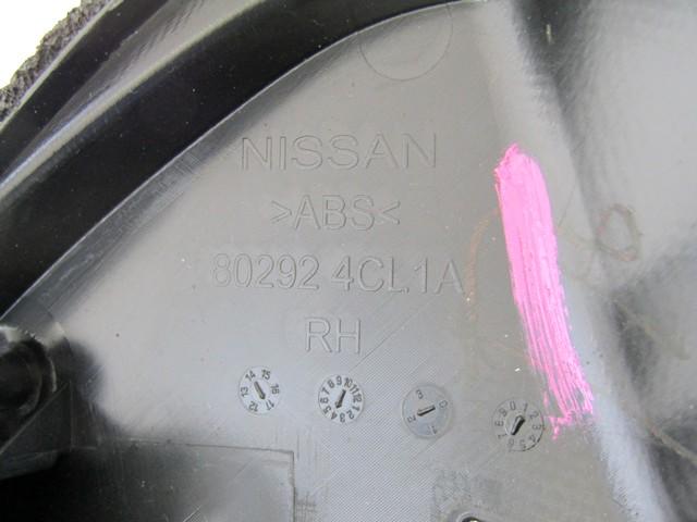 OKRASNE LETVICE VRAT  OEM N. 802924CL1A ORIGINAL REZERVNI DEL NISSAN X-TRAIL T32 R MK3 R (2017 - 2020) DIESEL LETNIK 2018