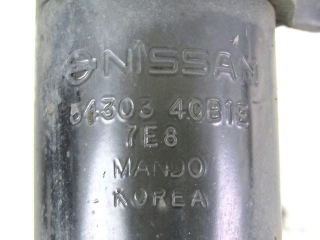 KOMPLET STIRIH SPREDNJIH IN ZADNJIH AMORTIZERJEV OEM N. 106465 KIT 4 AMMORTIZZATORI ANTERIORI E POSTERIORI ORIGINAL REZERVNI DEL NISSAN X-TRAIL T32 R MK3 R (2017 - 2020) DIESEL LETNIK 2018