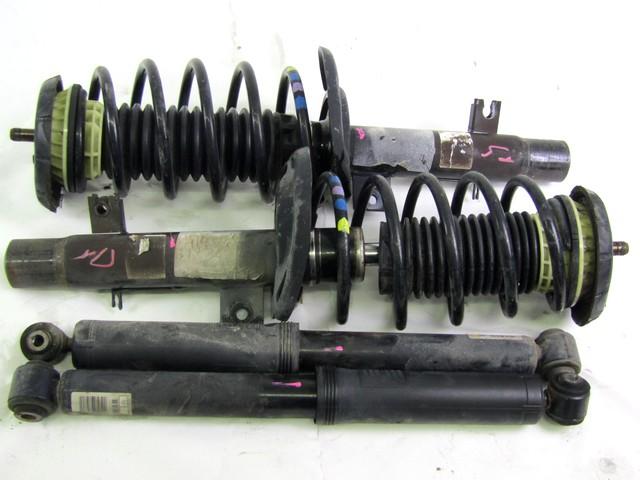 KOMPLET STIRIH SPREDNJIH IN ZADNJIH AMORTIZERJEV OEM N. 123273 KIT 4 AMMORTIZZATORI ANTERIORI E POSTERIORI ORIGINAL REZERVNI DEL CITROEN C3 MK2 SC (2009 - 2016) BENZINA/GPL LETNIK 2010