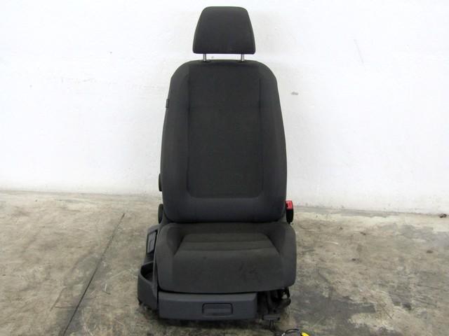 SPREDNJI DESNI SEDE? BLAGO OEM N. SEADTVWGOLFPL5M1MK1MV5P ORIGINAL REZERVNI DEL VOLKSWAGEN GOLF PLUS 5M1 521 MK1 (2004 - 2009) BENZINA LETNIK 2008