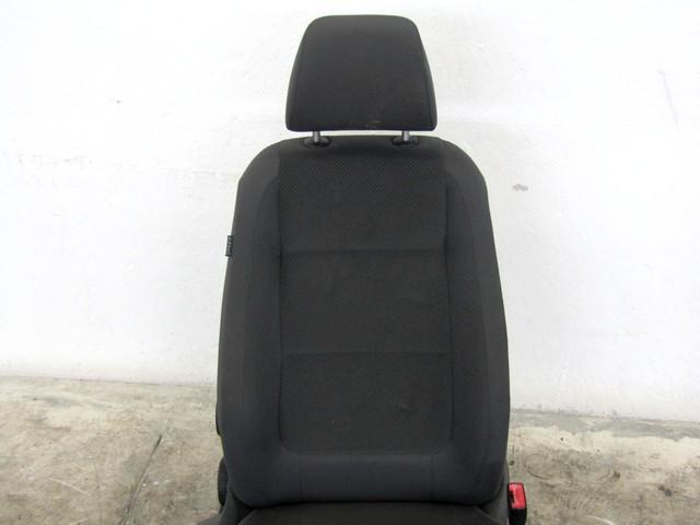 SPREDNJI DESNI SEDE? BLAGO OEM N. SEADTVWGOLFPL5M1MK1MV5P ORIGINAL REZERVNI DEL VOLKSWAGEN GOLF PLUS 5M1 521 MK1 (2004 - 2009) BENZINA LETNIK 2008