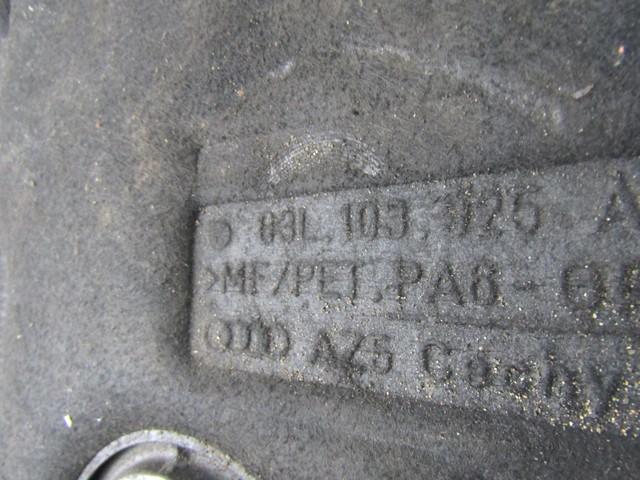 POKROV MOTORJA  OEM N. 03L103025AB ORIGINAL REZERVNI DEL AUDI A4 B8 8K2 BER/SW/CABRIO (2007 - 11/2015) DIESEL LETNIK 2010